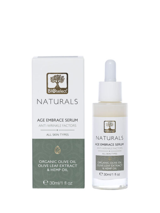 Bioselect Naturals Age Embrace Serum Box