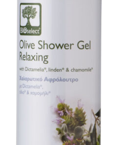 bioselect olive shower gel relaxing