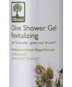 bioselect olive shower gel revitalizing